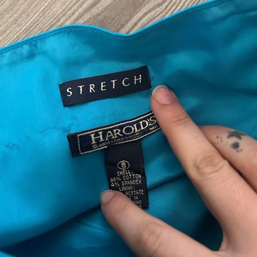 Other harolds blue embroidered tube top Size M / US 6-8 / IT 42-44 - 3 Thumbnail