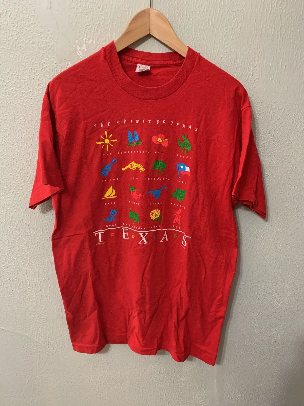 Vintage Vintage Spirit of Texas Tee Size US L / EU 52-54 / 3 - 1 Thumbnail