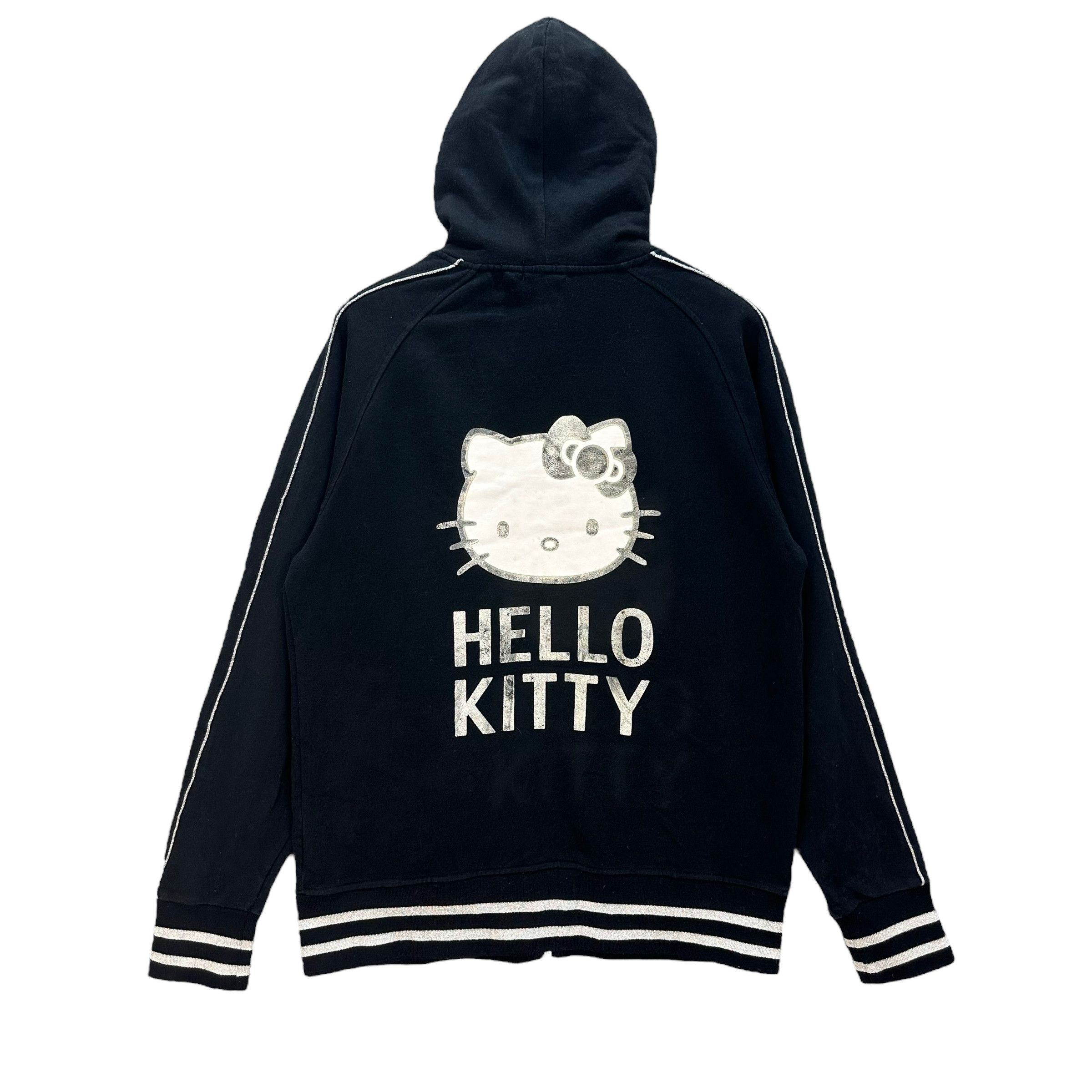 Anime HELLO KITTY BIG LOGO ZIPPER HOODIES #8485-011 Size XL / US 12-14 / IT 48-50 - 1 Thumbnail