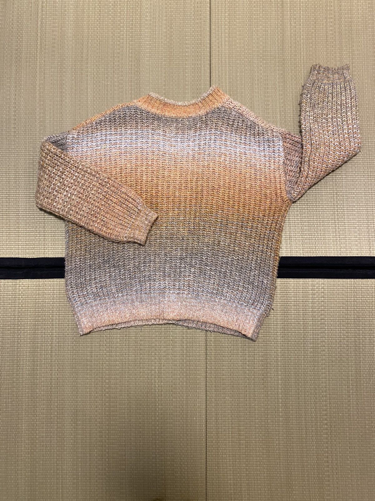 Vintage Unique Rainbow Knit Sweater Size US M / EU 48-50 / 2 - 2 Thumbnail