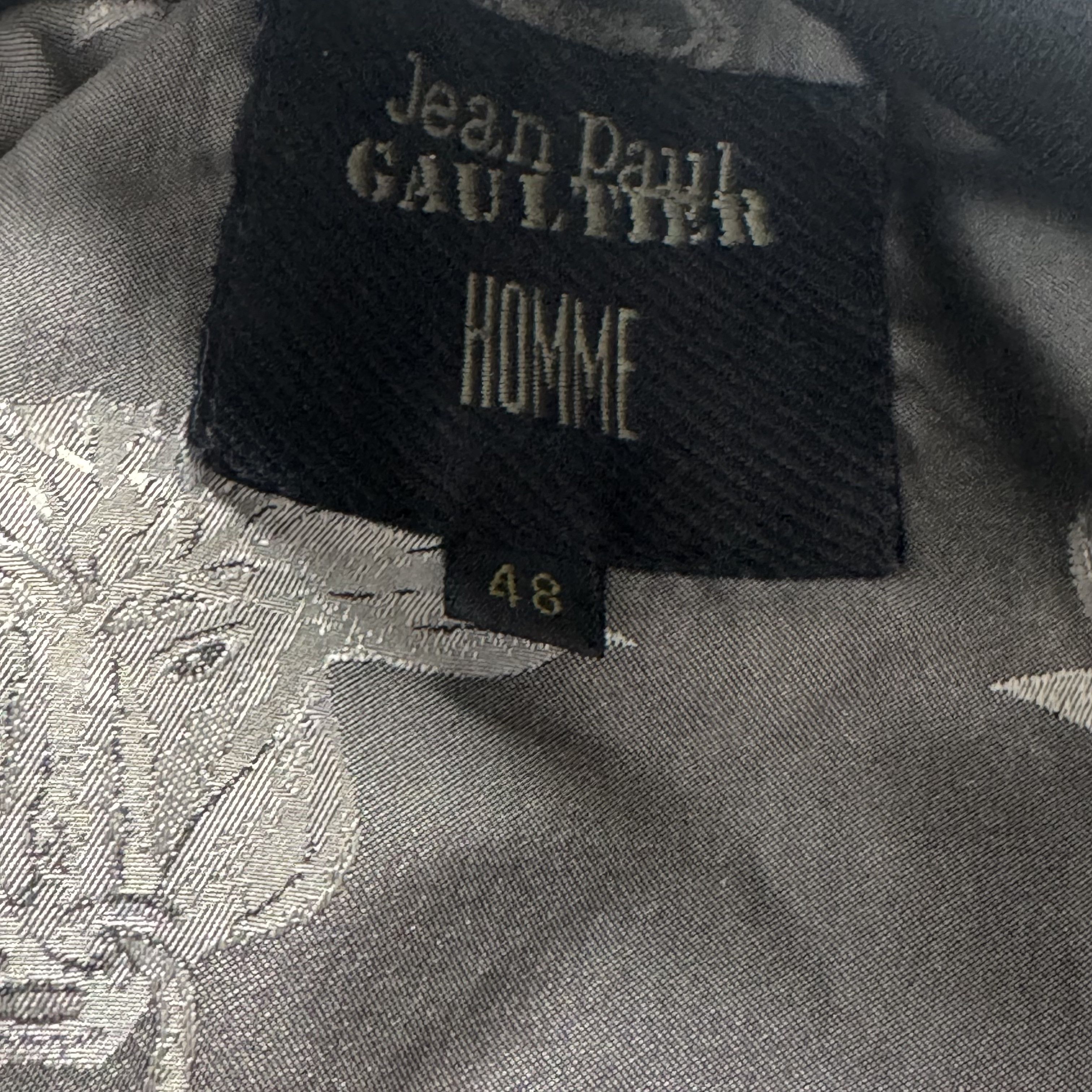 Jean Paul Gaultier JPG F/W1994 Bull Wool Jacket Size US M / EU 48-50 / 2 - 11 Thumbnail
