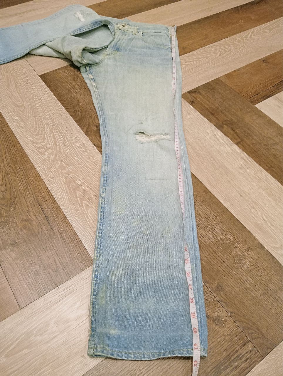 Lee VINTAGE LEE RIDERS TALON ZIPPER JEANS Size US 31 - 20 Thumbnail