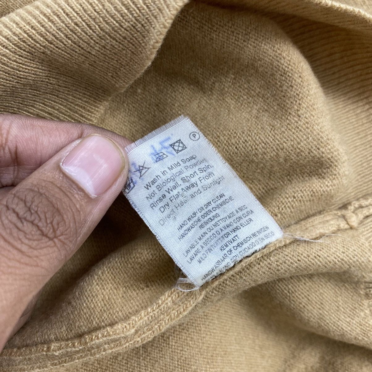 Burberry 90s Vintage Burberrys London Lambwool Knit Sweatshirt Luxury Size US L / EU 52-54 / 3 - 9 Thumbnail