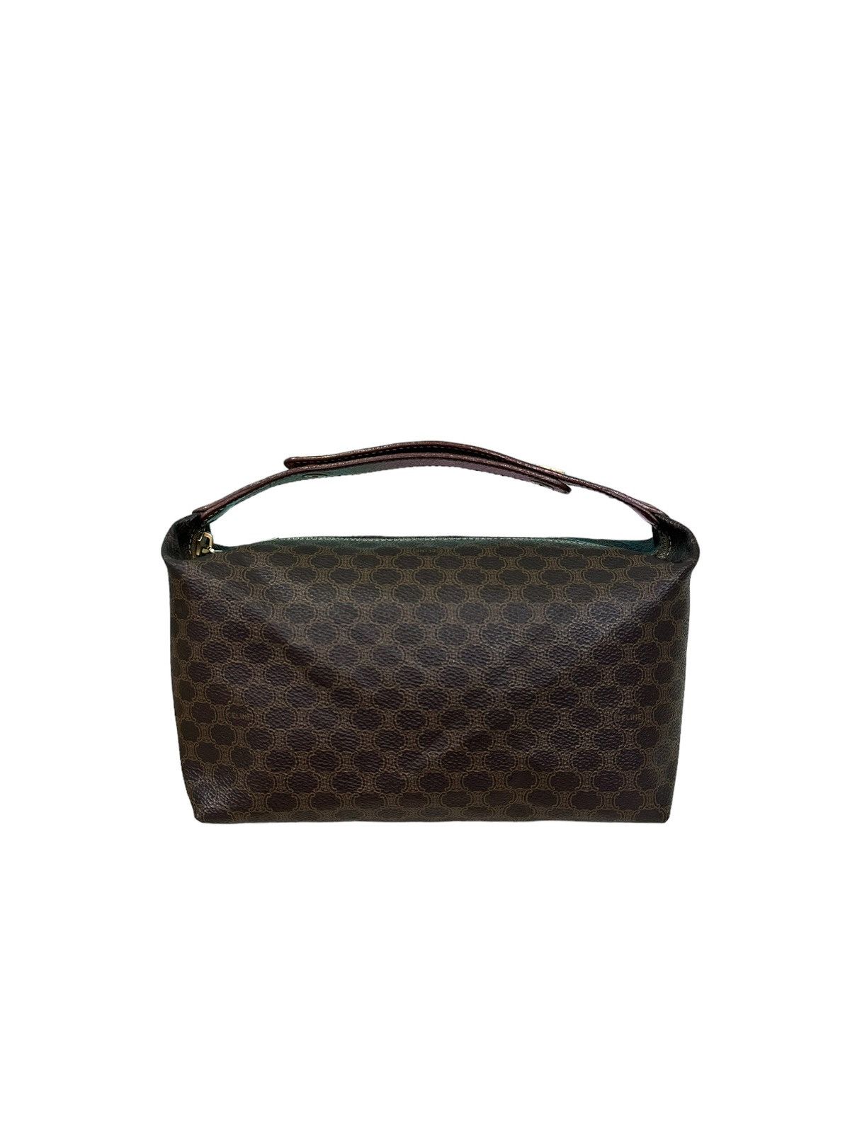 Celine AUTHENTIC CELINE MACADAM VANITY HAND/SHOULDER BAG Size ONE SIZE - 5 Thumbnail