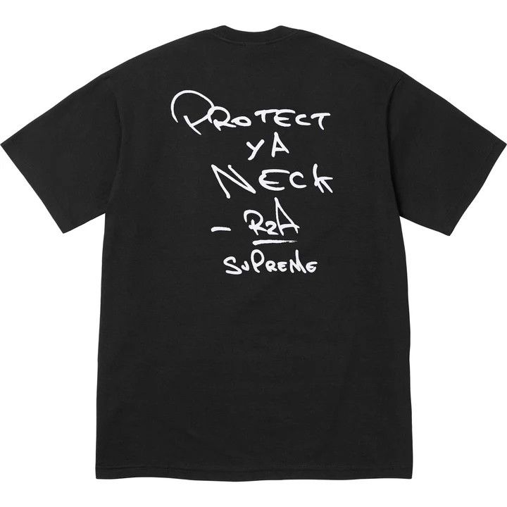Supreme Supreme x Wu-Tang Clan Rza 'Protect Ya Neck' Tee Black Size US S / EU 44-46 / 1 - 5 Thumbnail