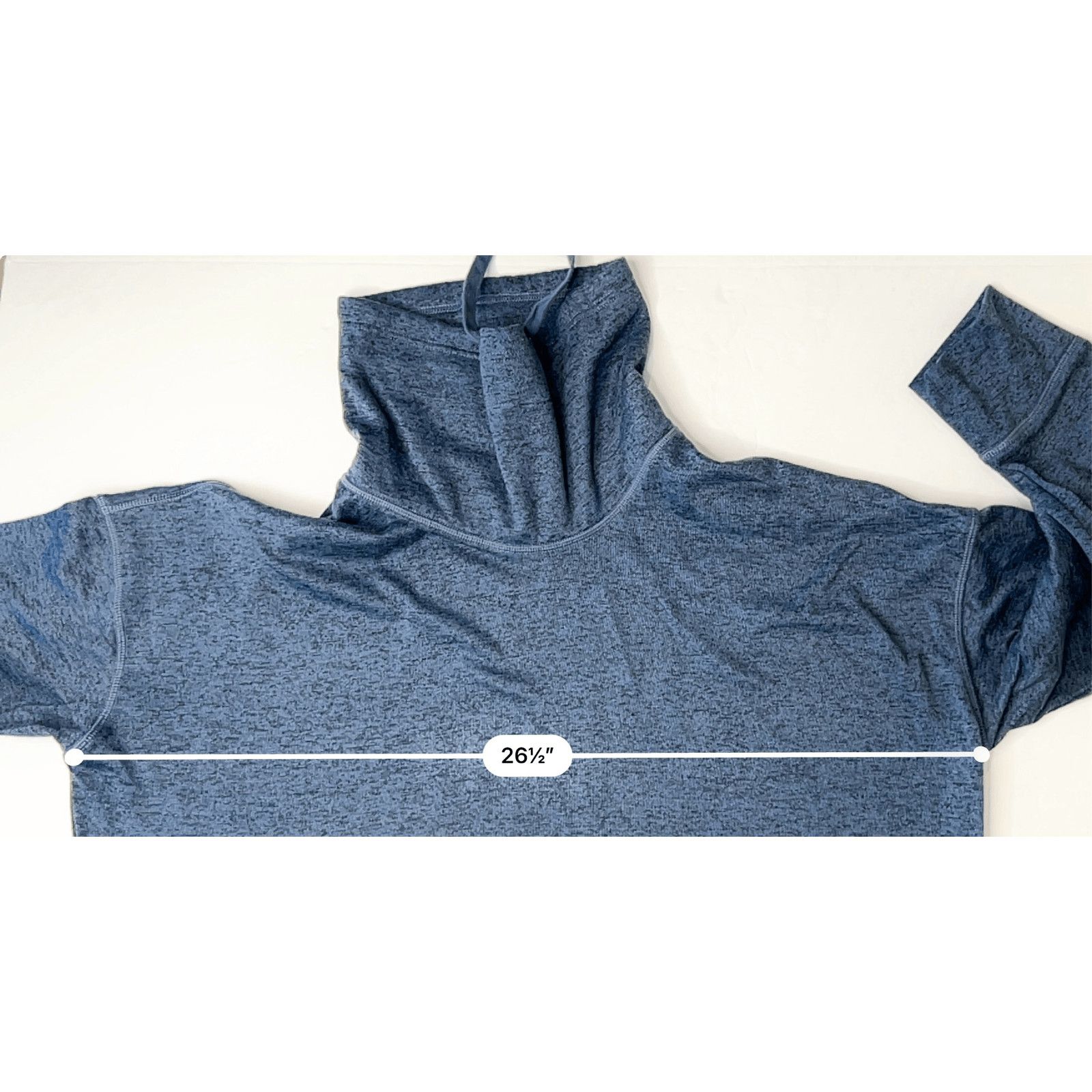 Old Navy Old Navy Activewear Blue Pullover Tunic Sweatshirt XXL Size XXL / US 16-18 / IT 52-54 - 6 Thumbnail