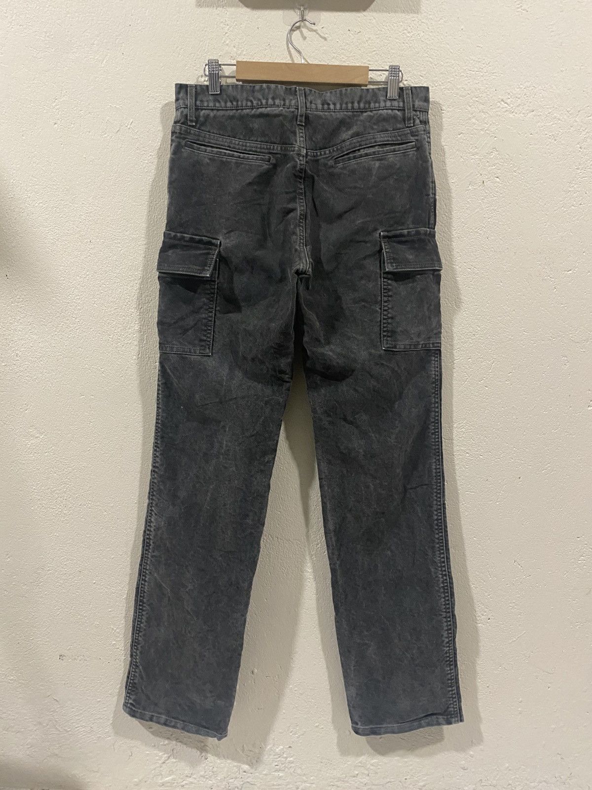Issey Miyake × Tete Homme Tete Homme Moleskin Cargo Pants Size US 31 - 2 Thumbnail
