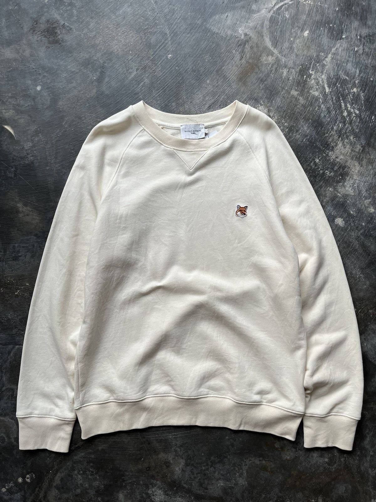 Maison Kitsune Maison kitsune fox head sweatshirt Size US XL / EU 56 / 4 - 1 Thumbnail