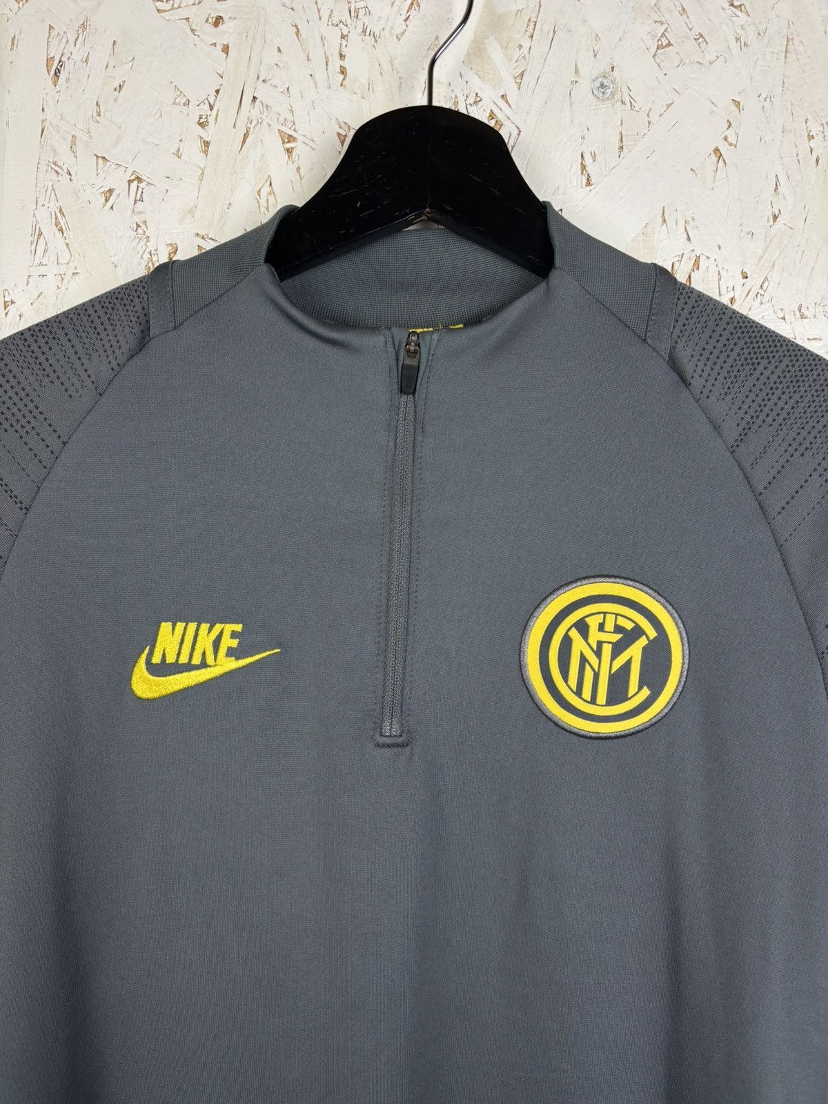 Nike Nike Inter Milan 2019/20 Dry Strike Drill Jersey Grey S Size US S / EU 44-46 / 1 - 2 Thumbnail