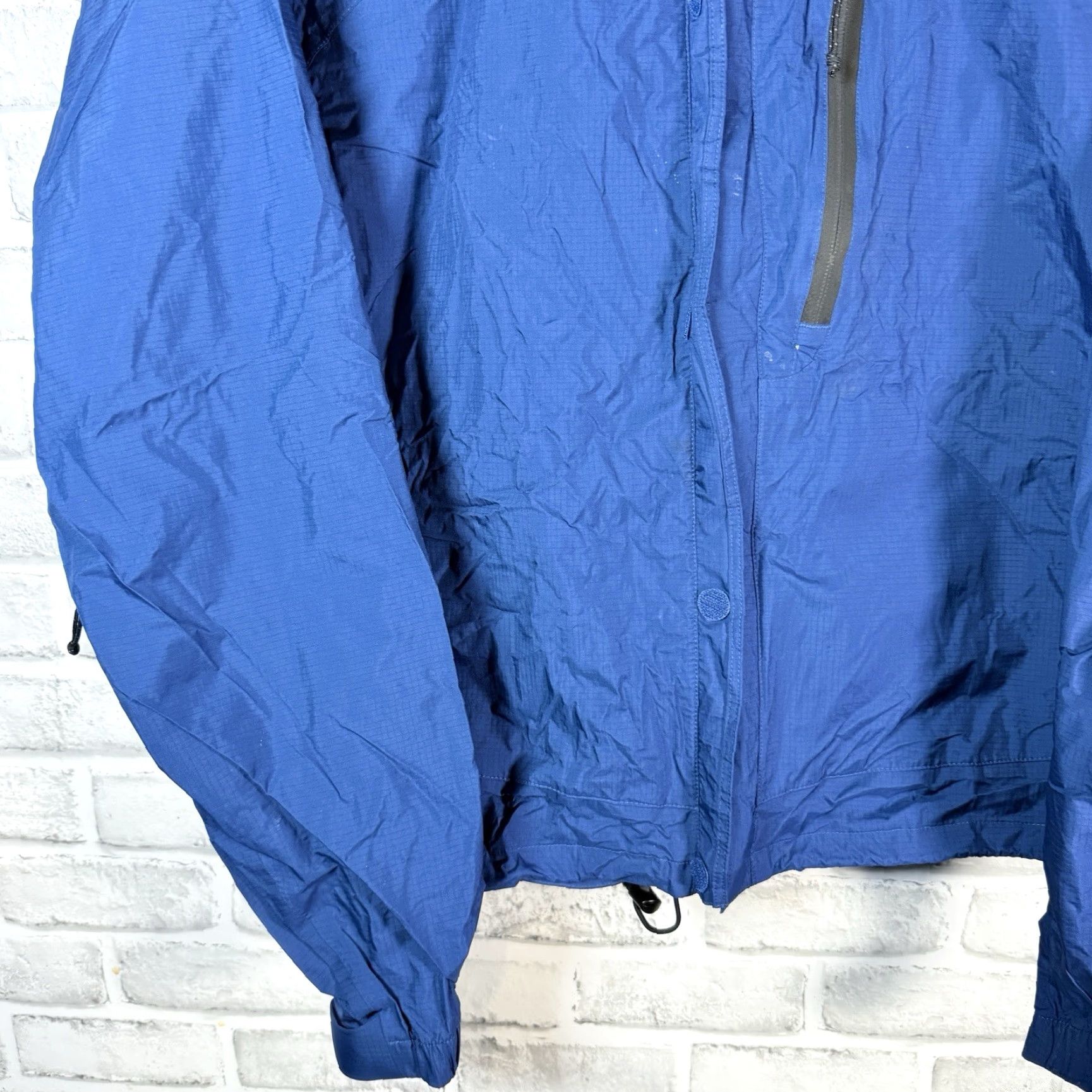 Vintage REI Blue Full Zip Windbreaker Jacket Mens XL Outdoor Athletic Windbreaker Full Zip Jacket Blue Mens XL Size US XL / EU 56 / 4 - 3 Thumbnail