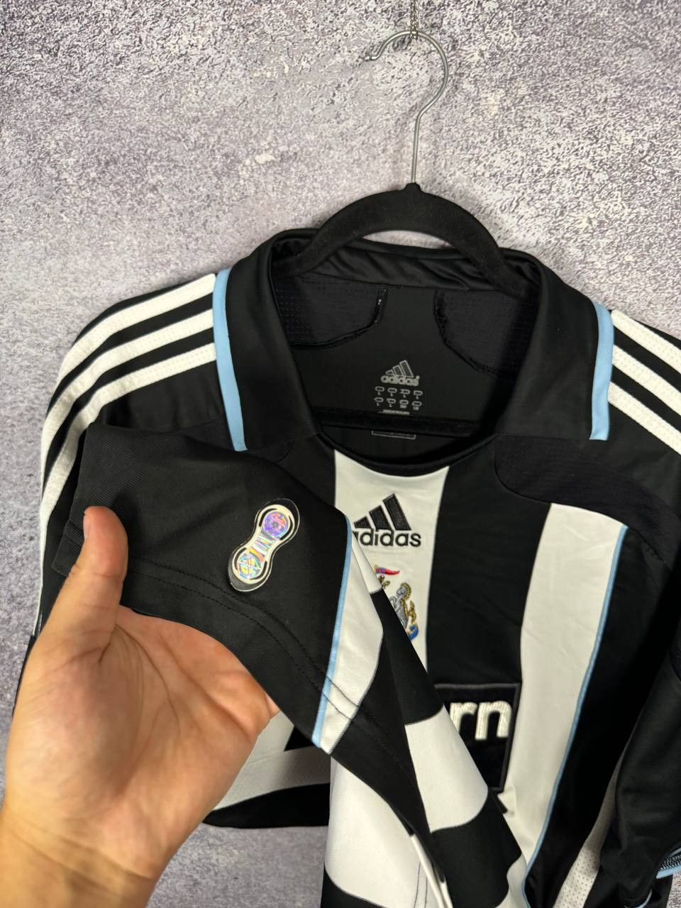 Adidas Vintage Newcastle United 2007/08 Home Adidas Soccer Jersey Size US L / EU 52-54 / 3 - 6 Thumbnail