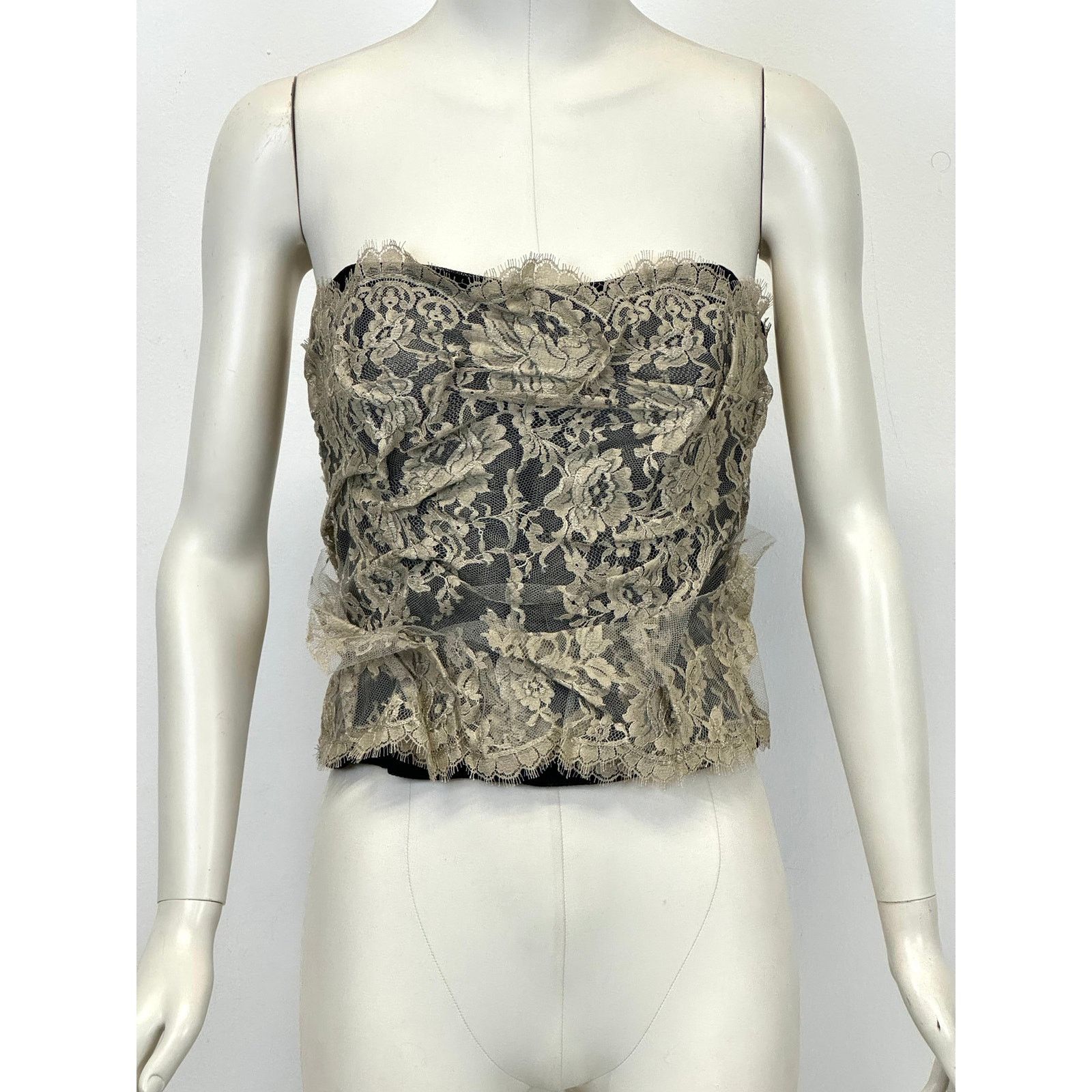 Dolce & Gabbana S/S2005 Dolce & Gabbana lace corset top Size S / US 4 / IT 40 - 1 Thumbnail