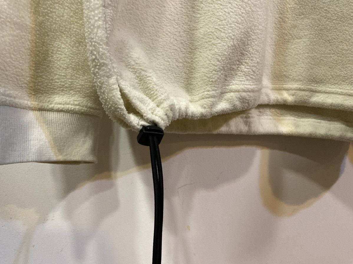 Yves Saint Laurent Fleece YSL Sweatshirt Big Logo White YSL Sweater Size US L / EU 52-54 / 3 - 8 Thumbnail