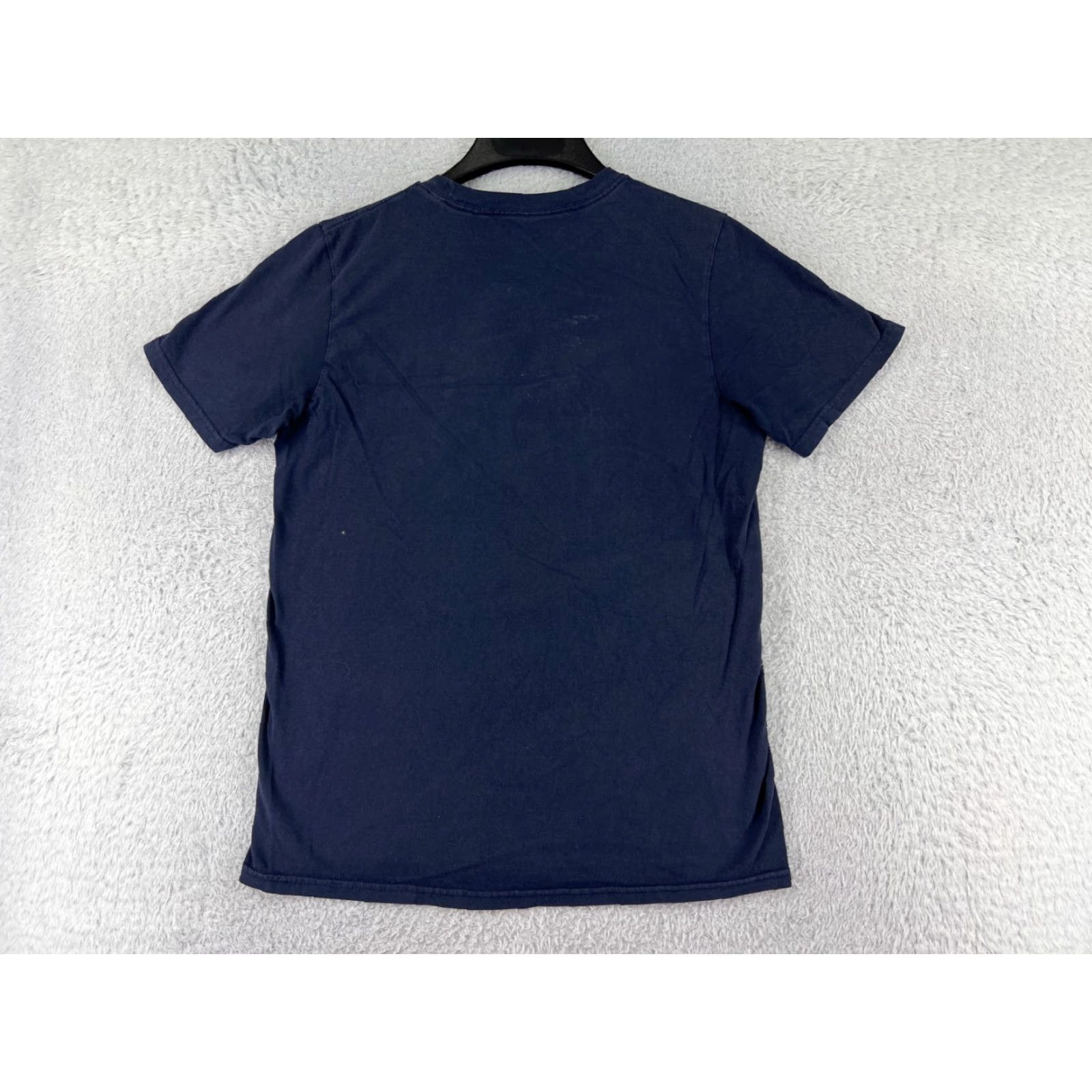 Adidas Adidas Shirt Mens Small Blue Short Sleeve Crew Neck 100% Cotton Logo Size US S / EU 44-46 / 1 - 2 Thumbnail