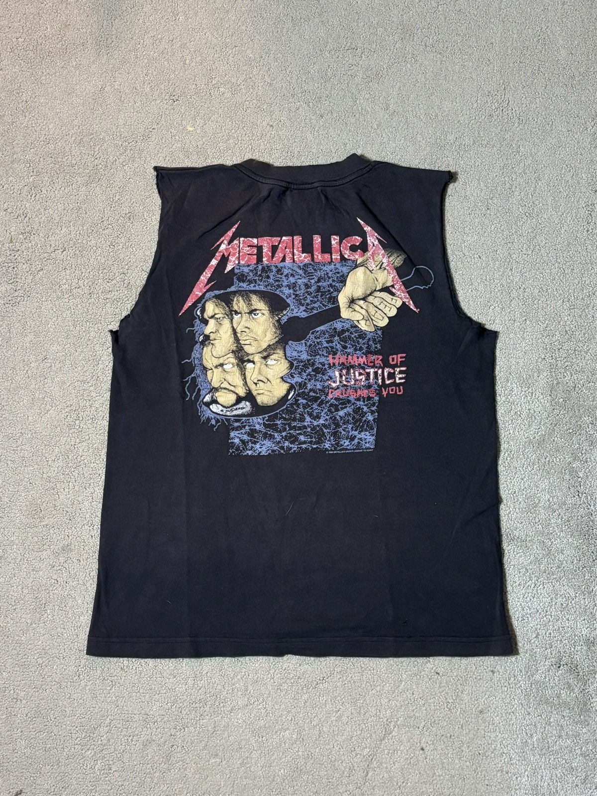 Vintage Vintage Metallica “And Justice for All” Tee Size US M / EU 48-50 / 2 - 2 Thumbnail