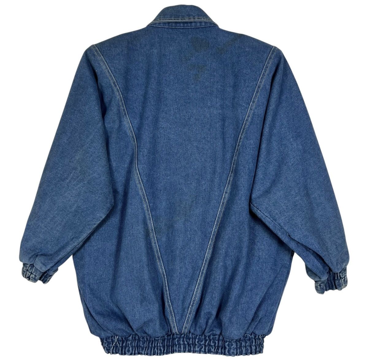 Custommade 80s Vintage Bedazzed Rhinestones Stranger Things Jacket Size S / US 4 / IT 40 - 2 Thumbnail