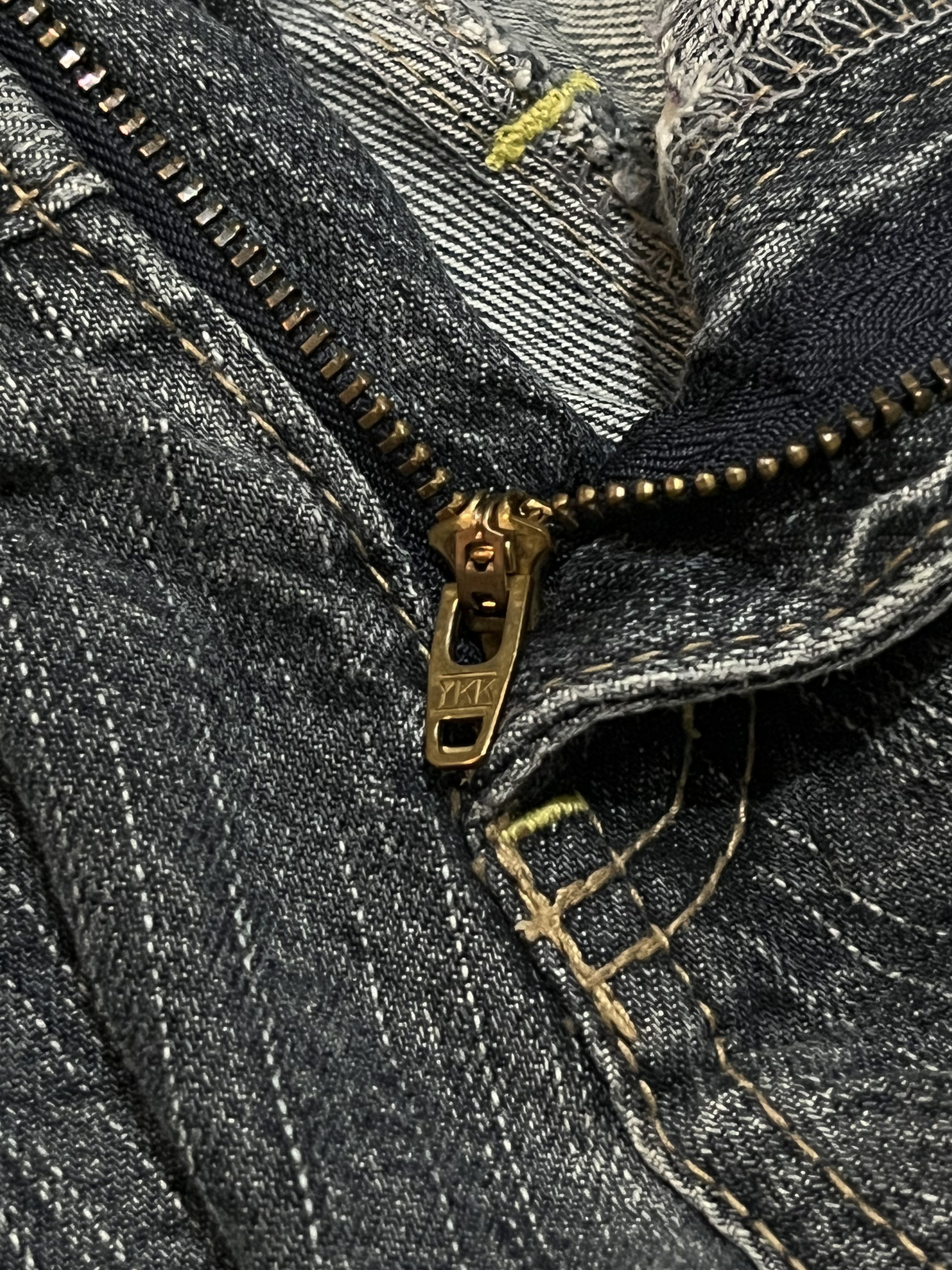 Hysteric Glamour × If Six Was Nine × Japanese Brand Anfui Japanese Brand Double Waist Roll Up Denim Jeans Size US 30 / EU 46 - 4 Thumbnail