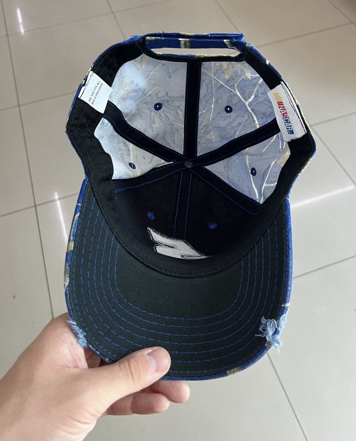 NASCAR NASCAR REALTREE #5 DISTRESSED HAT CAP Y2K Size ONE SIZE - 6 Thumbnail