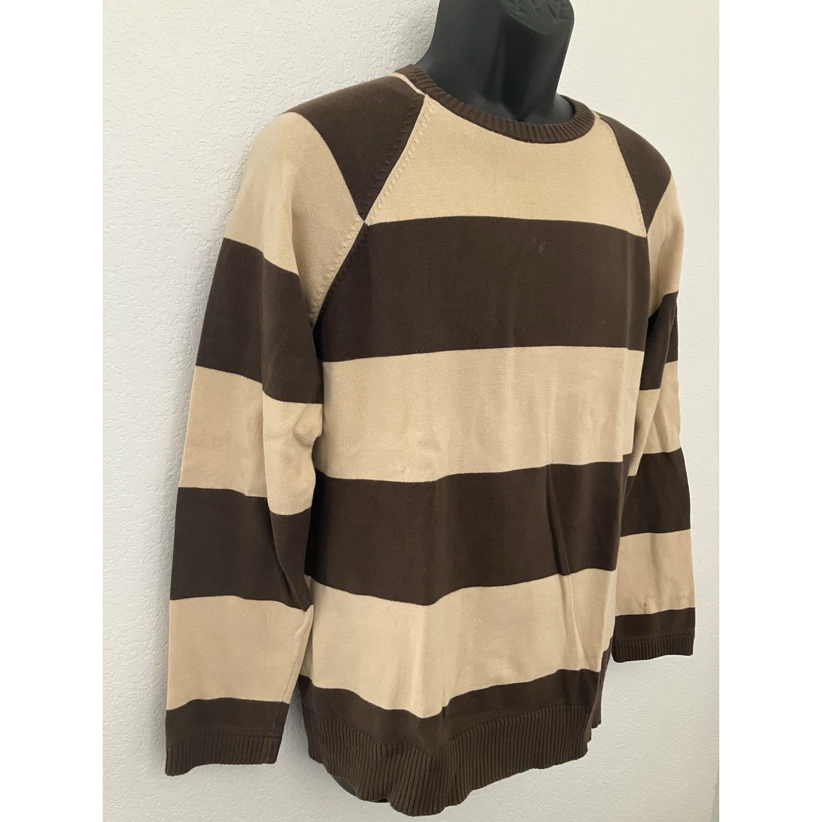 Paul Frank Paul Frank Rugby Stripe Knit Pullover Sweater Y2K Small Brow Size US S / EU 44-46 / 1 - 5 Thumbnail
