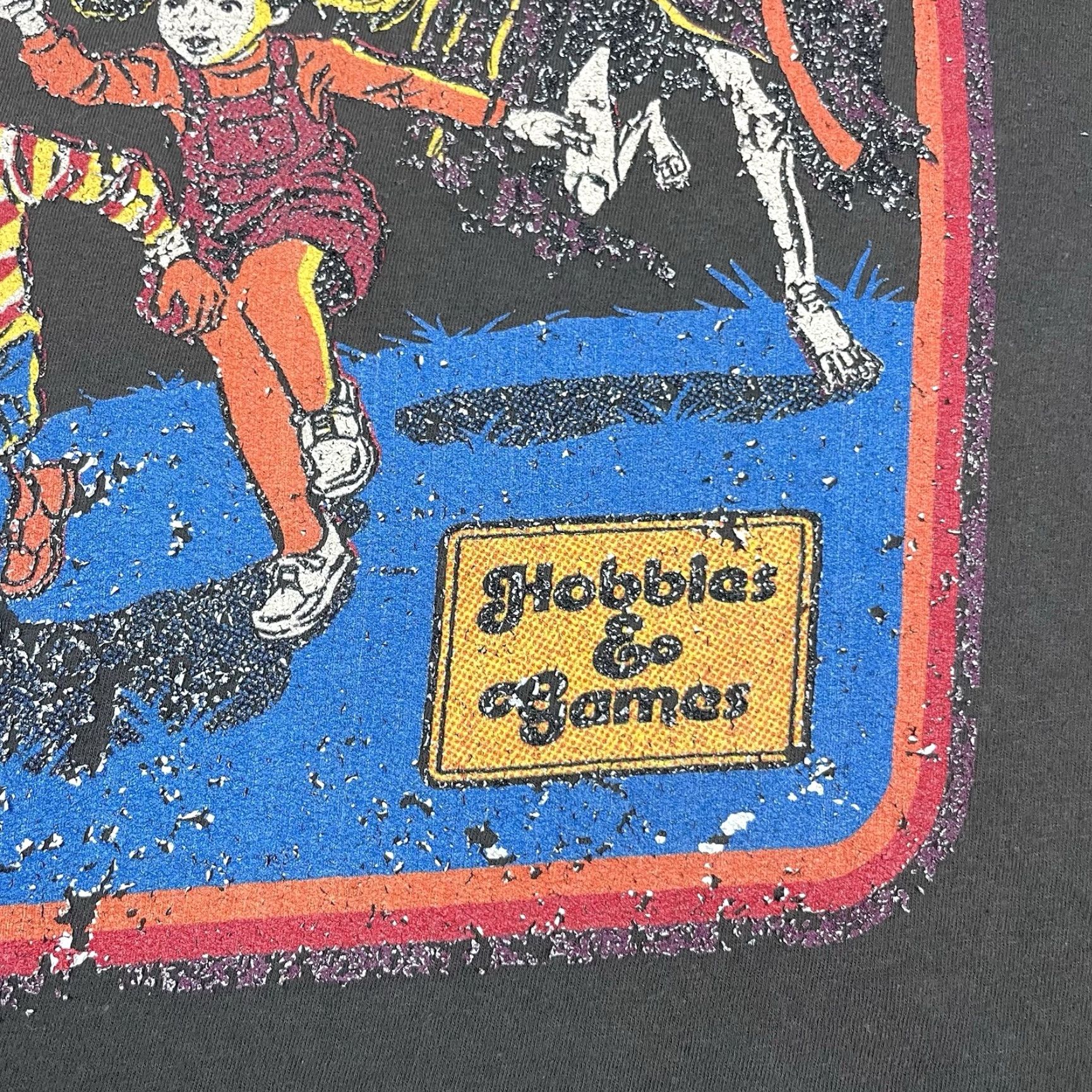 RHODE VINTAGE Steven Rhodes T Shirt Adult Small Gray Hobbies & Games Tag Your It Grim Reaper S Mens Small Black 90s Size US S / EU 44-46 / 1 - 5 Thumbnail