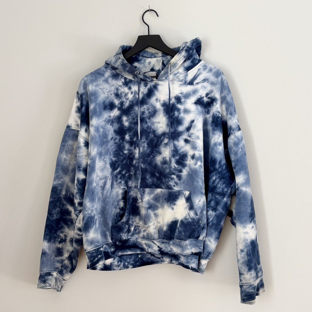 Vintage Tie Dyed Vintage Hoodie Indigo, Japan, 1990’s Size US XL / EU 56 / 4 - 1 Thumbnail