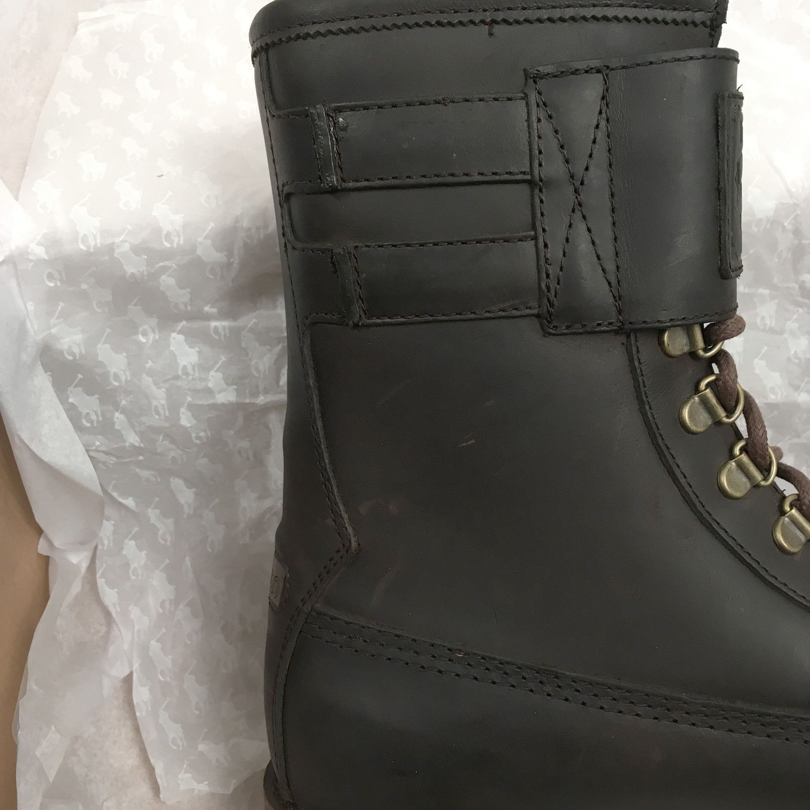 Polo Ralph Lauren NEW Vintage Polo Ralph Lauren Wolcott Boots 9 Brown Size US 9 / EU 42 - 6 Thumbnail