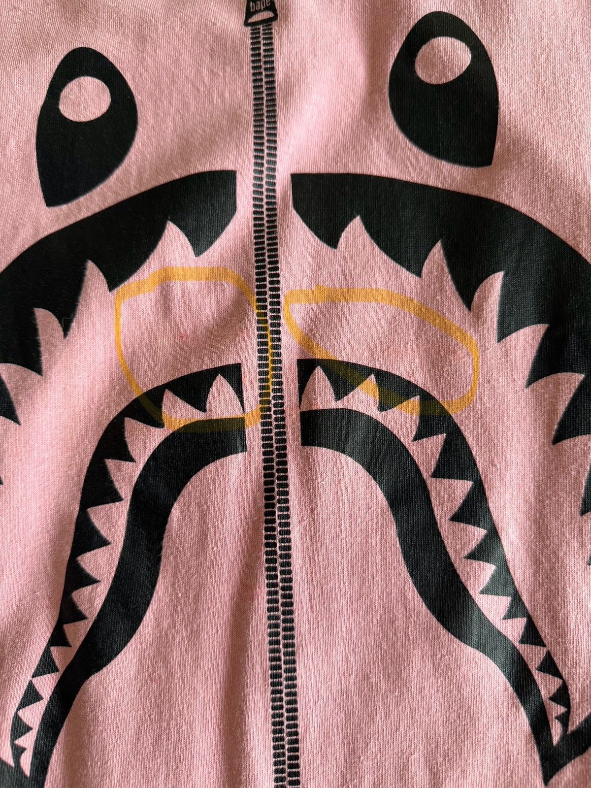 Bape Bapesta Pink Shark T shirt Size US M / EU 48-50 / 2 - 2 Thumbnail