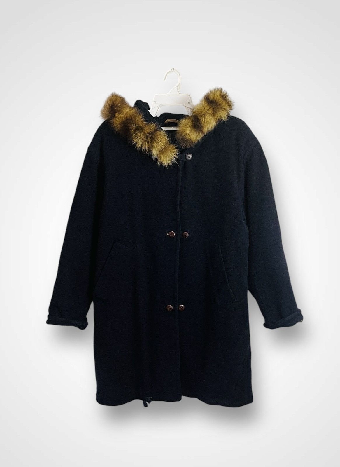 Schneiders Schneiders Long Wool Jacket Size US L / EU 52-54 / 3 - 2 Thumbnail