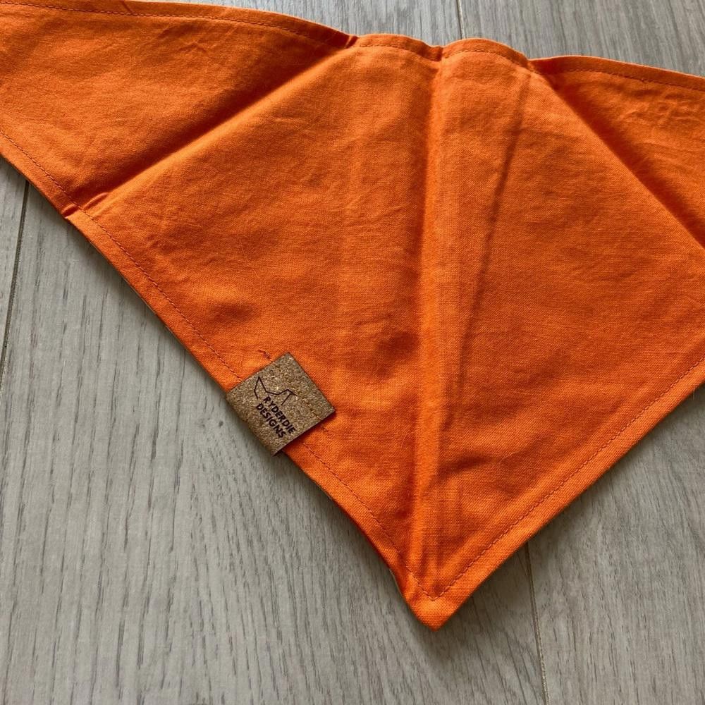 Designer Ryderdie Designs Grey Fox Dog Bandana Size ONE SIZE - 8 Thumbnail