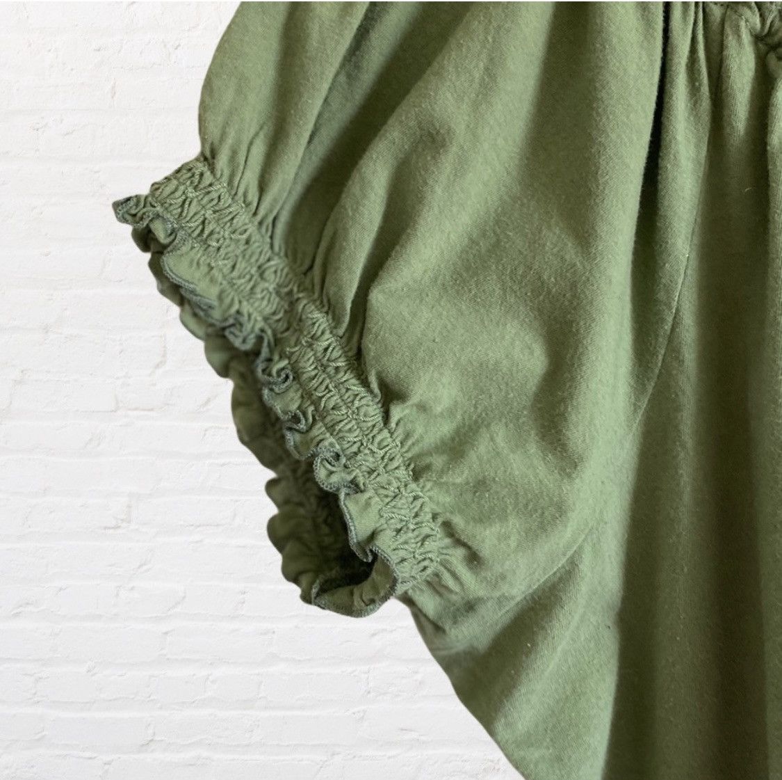 Ralph Lauren LAUREN RALPH LAUREN RUFFLED SHORT SLEEVE SHIRT TOP SIZE XL Size XL / US 12-14 / IT 48-50 - 3 Thumbnail