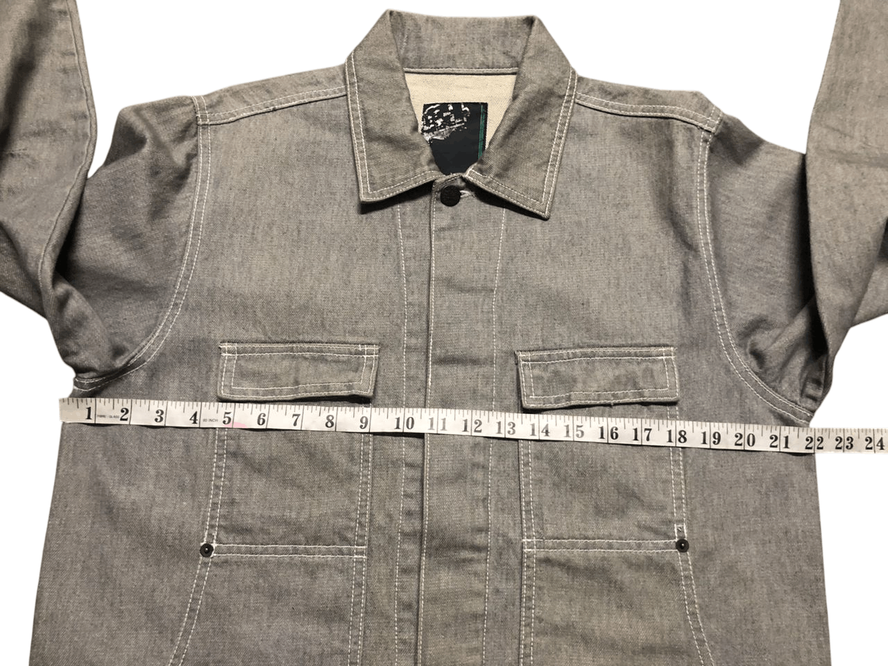 Breath & Stone Japanesse Brand Breath Denim Chore Jacket grey Nice Design Size US M / EU 48-50 / 2 - 13 Thumbnail