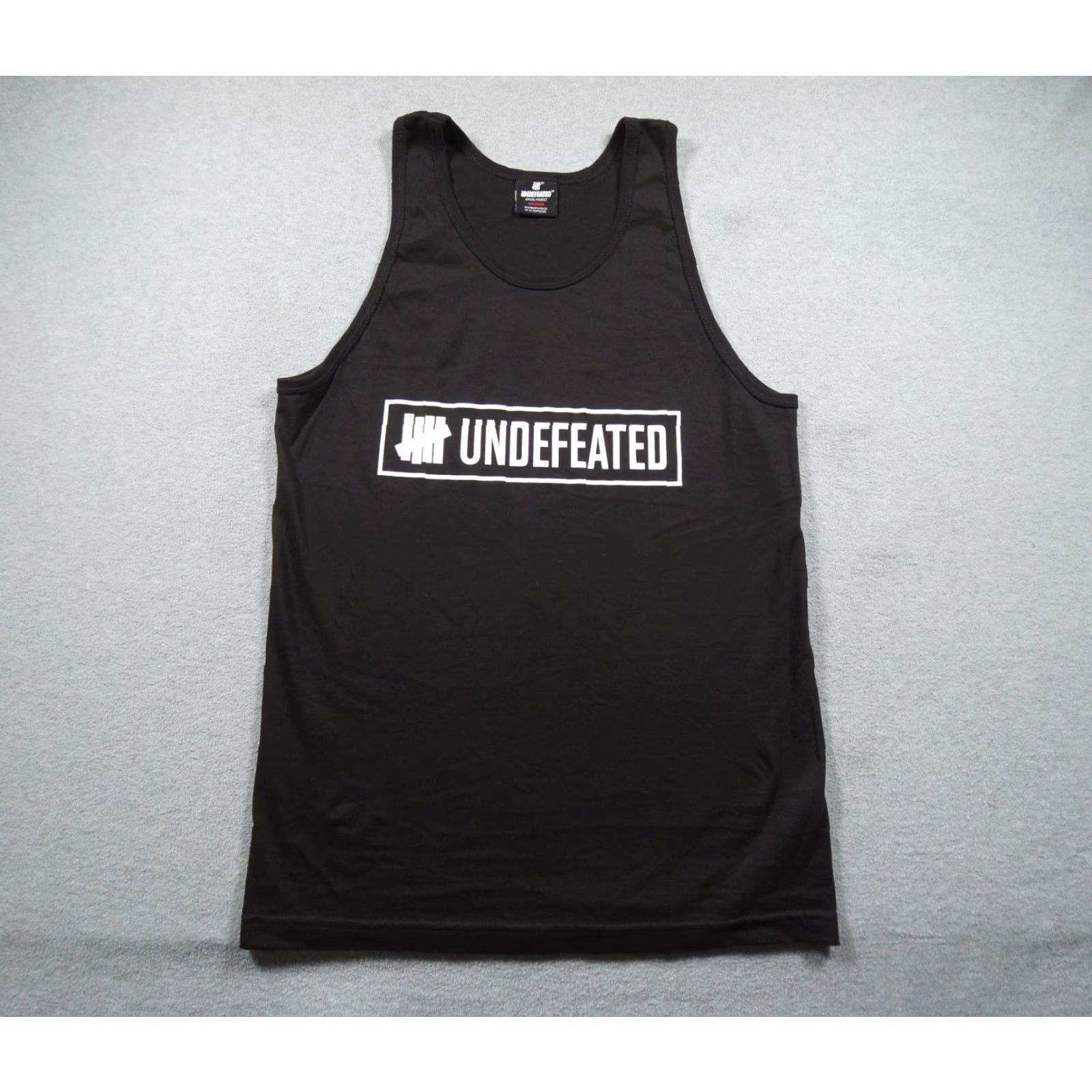 Undefeated Undefeated Shirt Mens Medium Black Tank Top Sleeveless Graphic Tee Streetwear VINTAGE? (no) Size US M / EU 48-50 / 2 - 2 Thumbnail