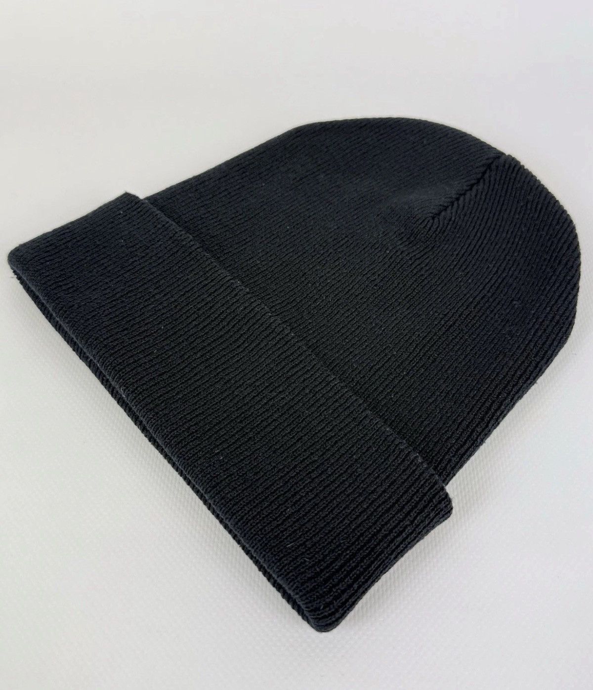 Nike Vintage Nike Swoosh Logo Knit Beanie Hat Size One Black Size ONE SIZE - 3 Thumbnail