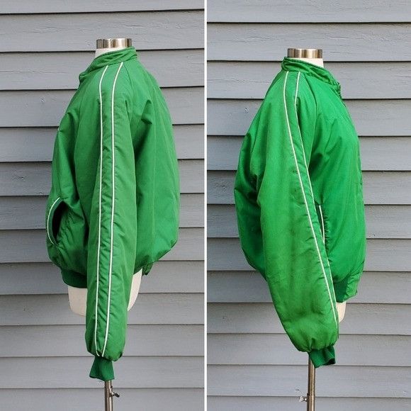Vintage Vintage 90s y2k Green Pioneer Seed Logo Polysatin Puffer Bom Size US L / EU 52-54 / 3 - 2 Thumbnail