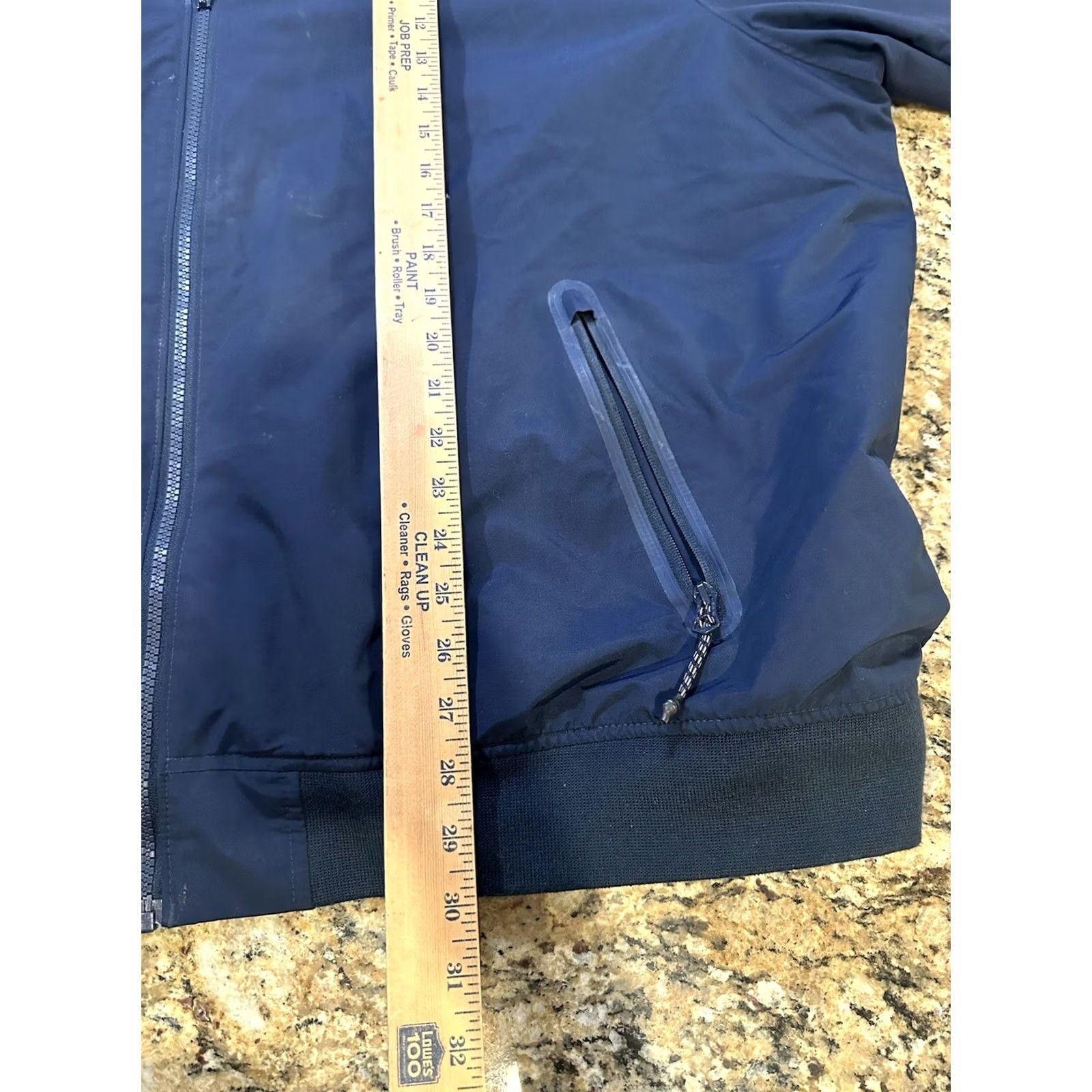 Lands' End Lands' End Jacket Mens Navy Blue Classic Squall Windbreaker Full Zip 2XLT Size US XXL / EU 58 / 5 - 4 Thumbnail