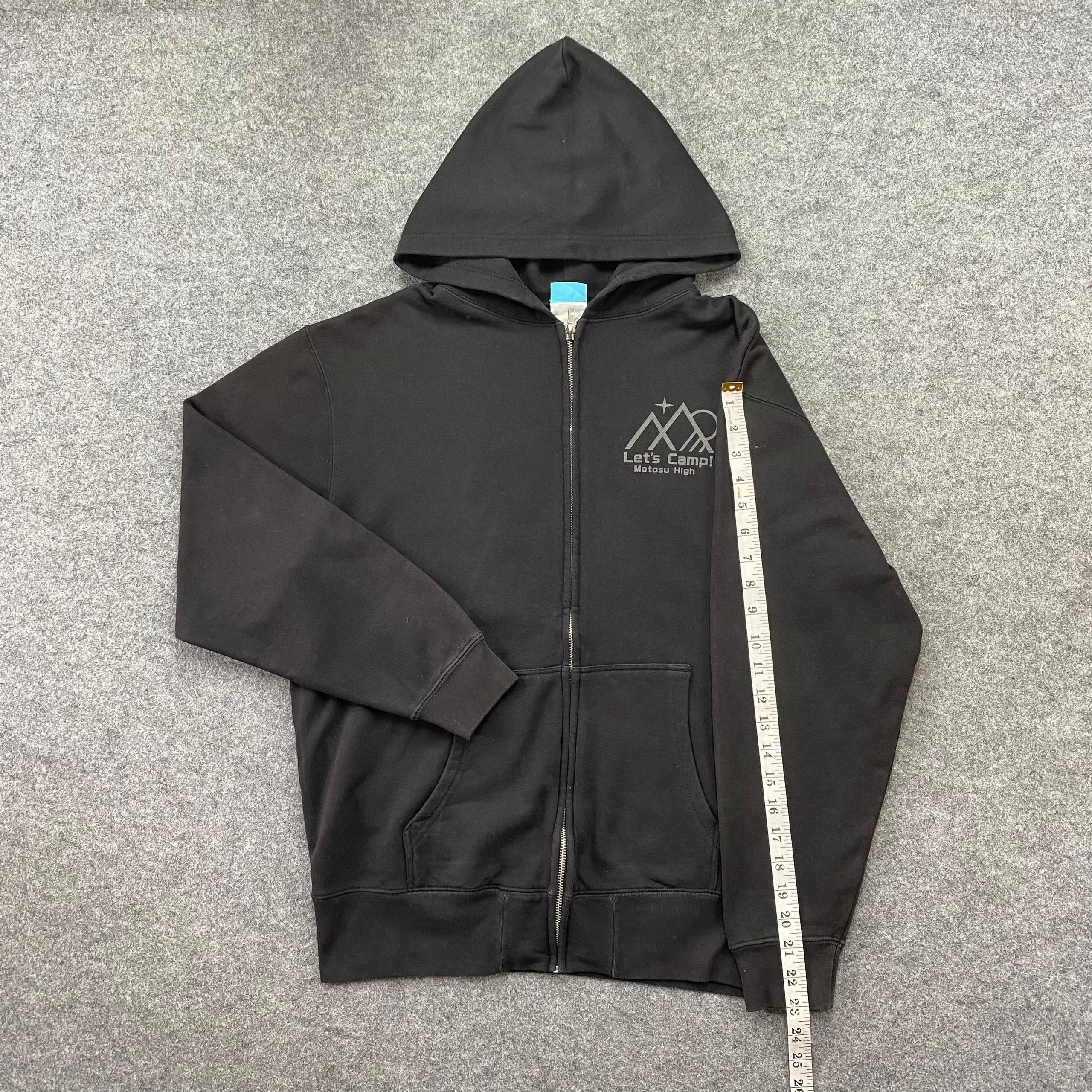 Anime Vintage High School Girls Go Yuruchamp In Nuture Hoodies Size US L / EU 52-54 / 3 - 2 Thumbnail