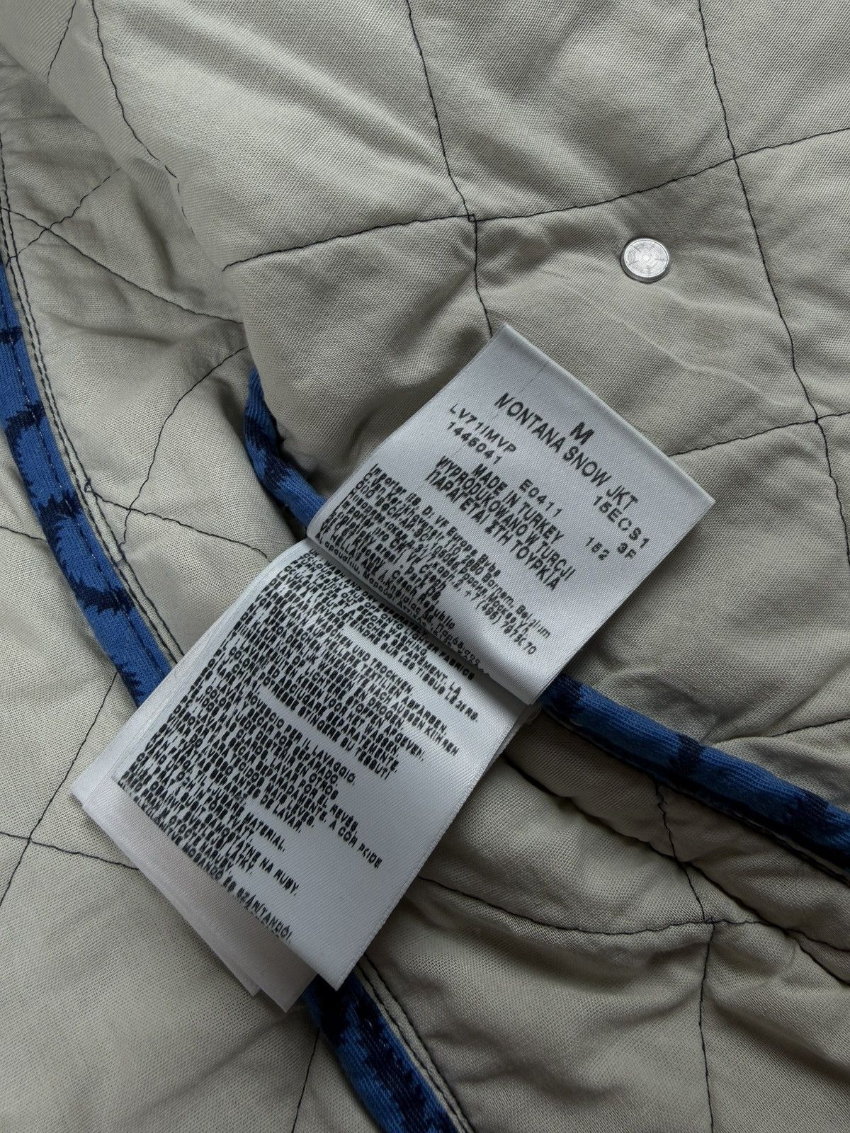 Lee × Vivienne Westwood Vivienne Westwood x Lee Montana Snow Quilted Denim Jacket Size US M / EU 48-50 / 2 - 10 Thumbnail