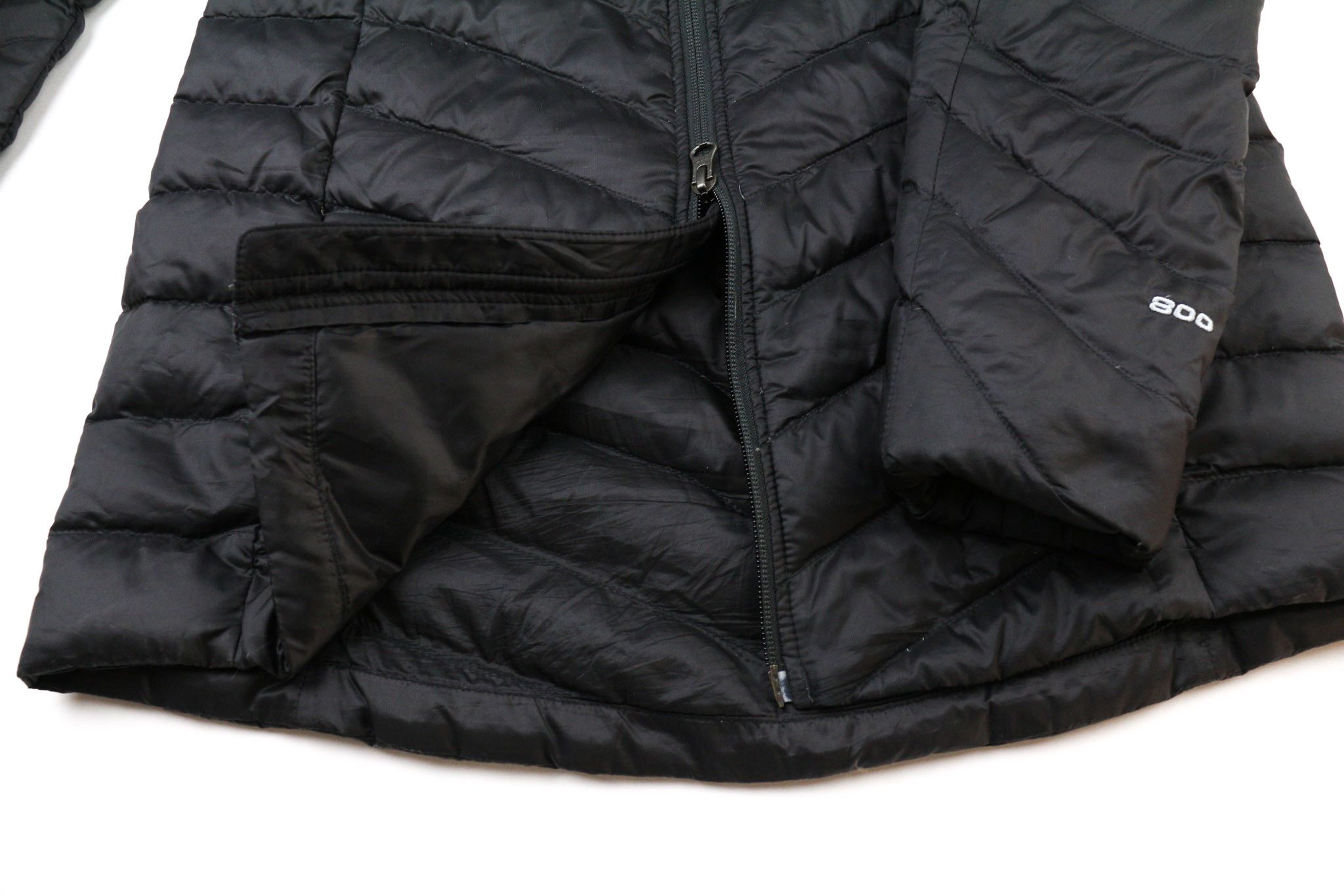 The North Face TREVAIL S Black 800 Down Quilted Puffer Jacket 79782 Size S / US 4 / IT 40 - 6 Thumbnail