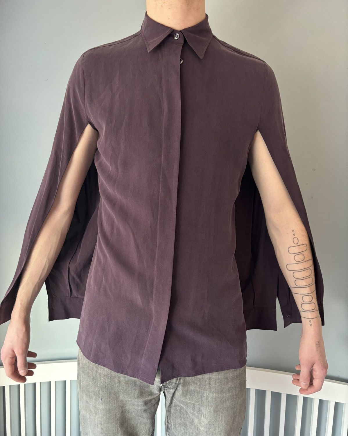 Maison Margiela Maison Martin Margiela AW09 Attached Sleeve Shirt Size M / US 6-8 / IT 42-44 - 13 Thumbnail