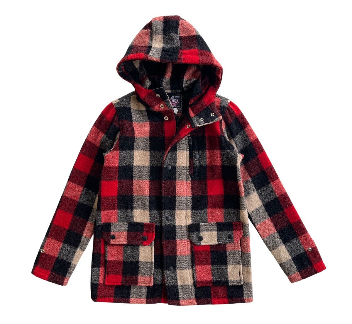 Johnson Woolen Mills Vintage Wool Hunting Coat WHHP14 Size M / US 6-8 / IT 42-44 - 2 Thumbnail