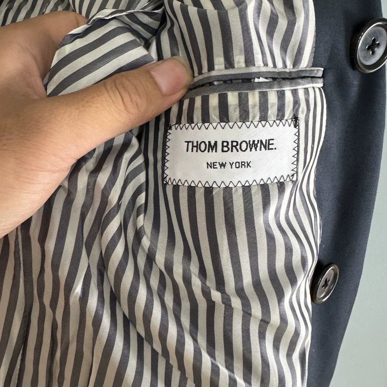 Thom Browne Thom Browne size4 Arm striped towel short sleeves Size US XL / EU 56 / 4 - 7 Thumbnail