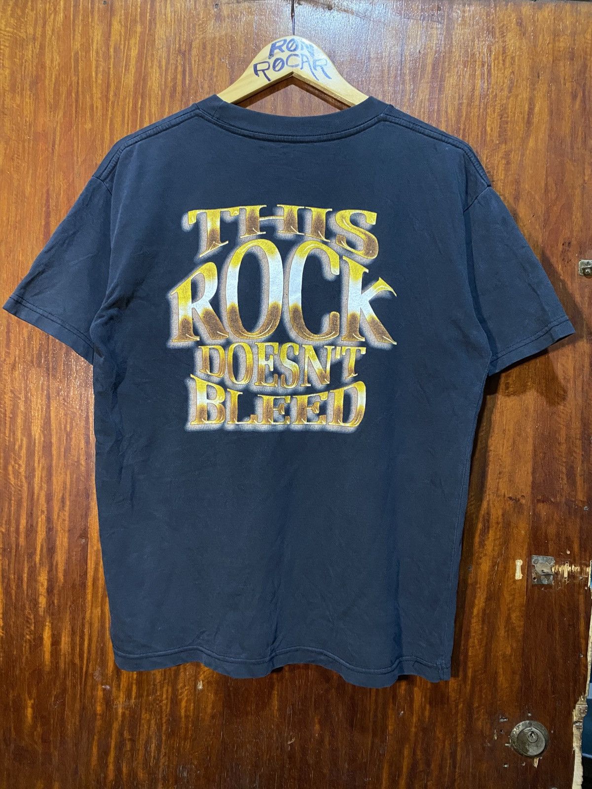 Vintage Vintage THE ROCK “Know Your Role” tee Size US M / EU 48-50 / 2 - 2 Thumbnail