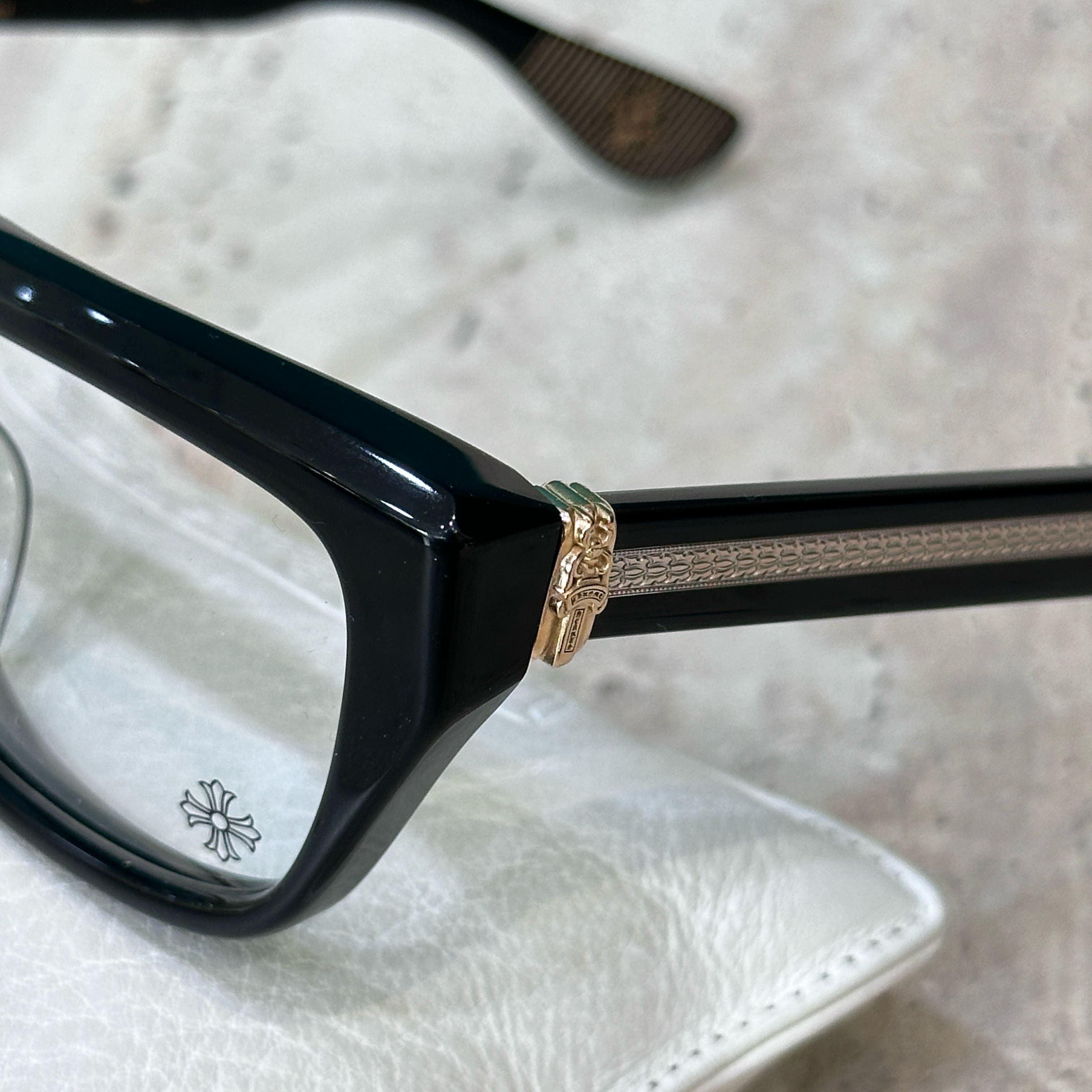 Chrome Hearts CHROME HEARTS OPTITCAL Black/18KGP Size ONE SIZE - 7 Thumbnail