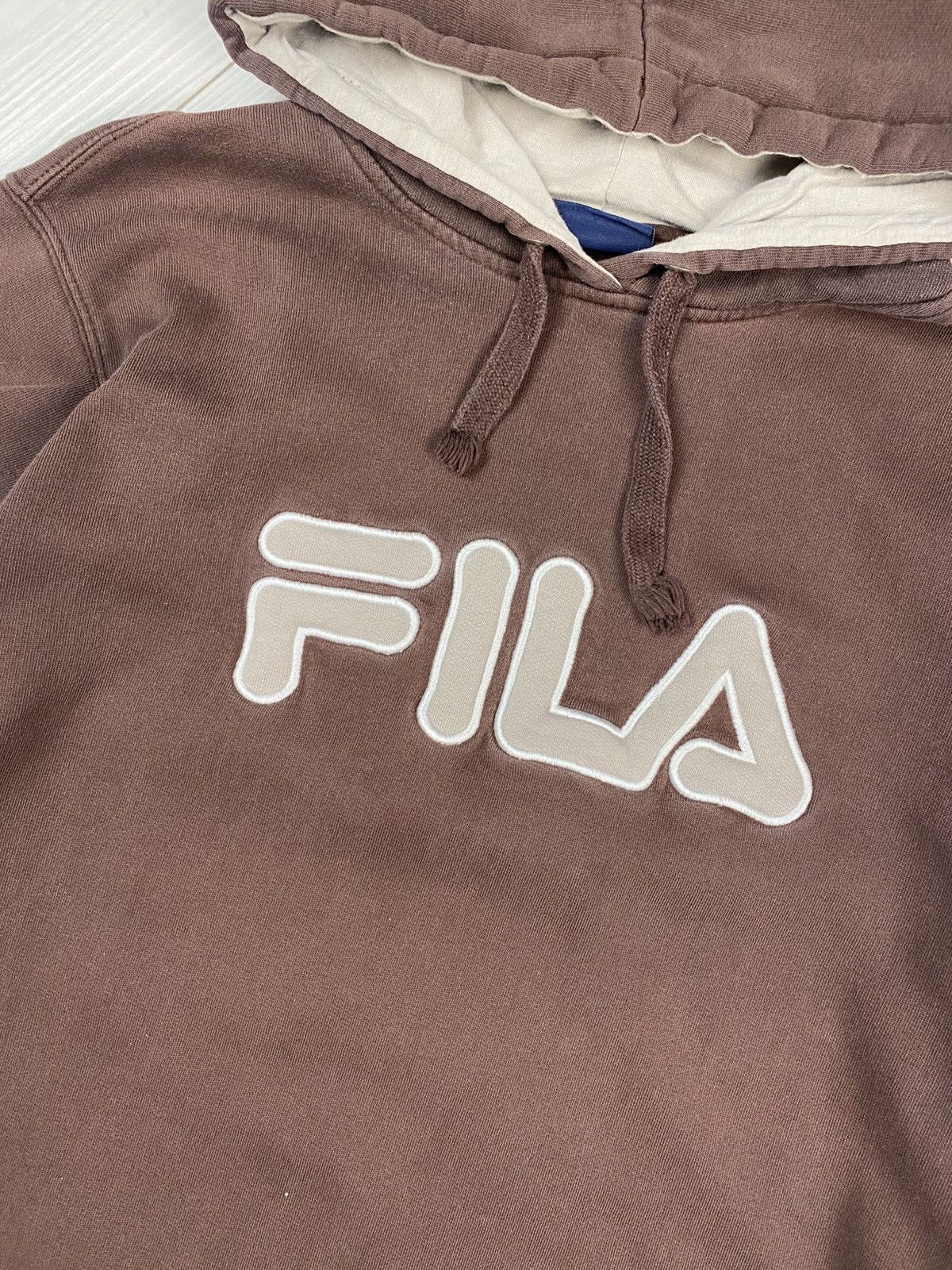 Fila × Vintage 90s Vintage Fila hoodie big teddy logo y2k Size US M / EU 48-50 / 2 - 6 Thumbnail