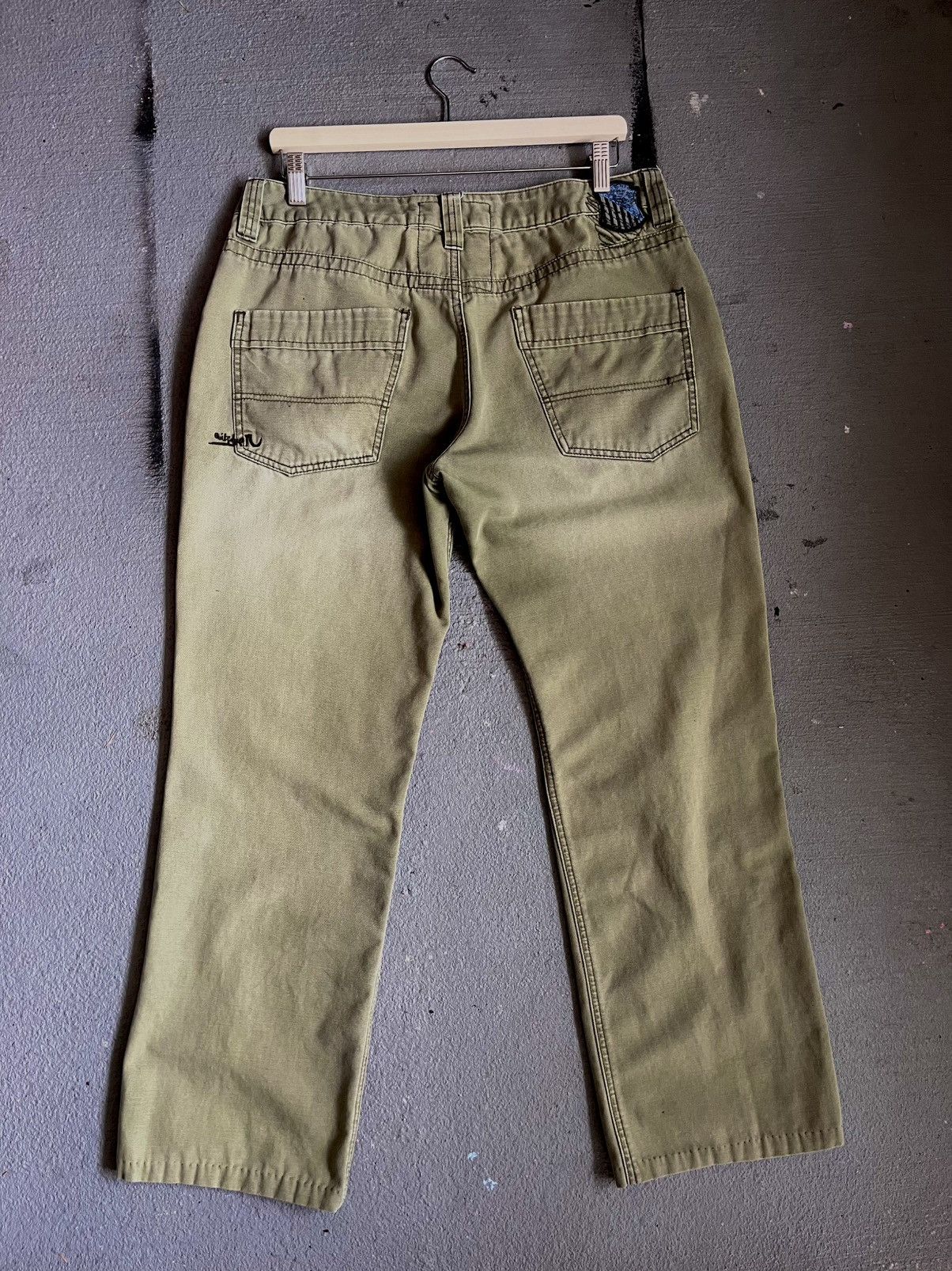 Quiksilver RARE 90s single stitch quick sliver 34x29 pants Size US 34 / EU 50 - 2 Thumbnail