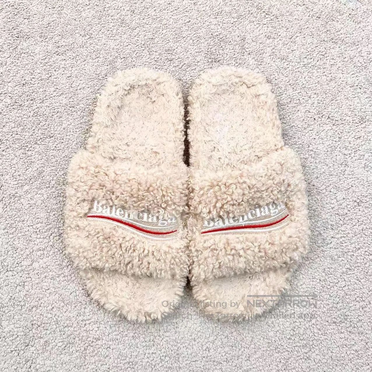 Balenciaga Balenciaga Coke Teddy Slippers| Size US 6.5 / IT 36.5 - 2 Thumbnail