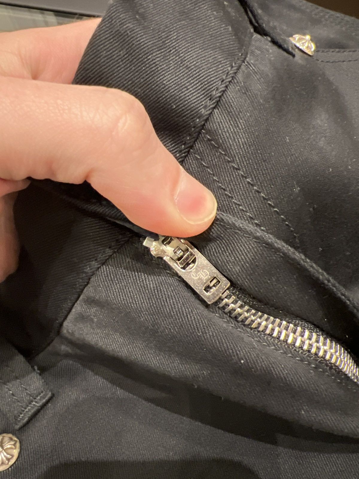 Chrome Hearts Chrome Hearts Cross Patch Carpenter Pants Size 27" / US 4 / IT 40 - 9 Thumbnail