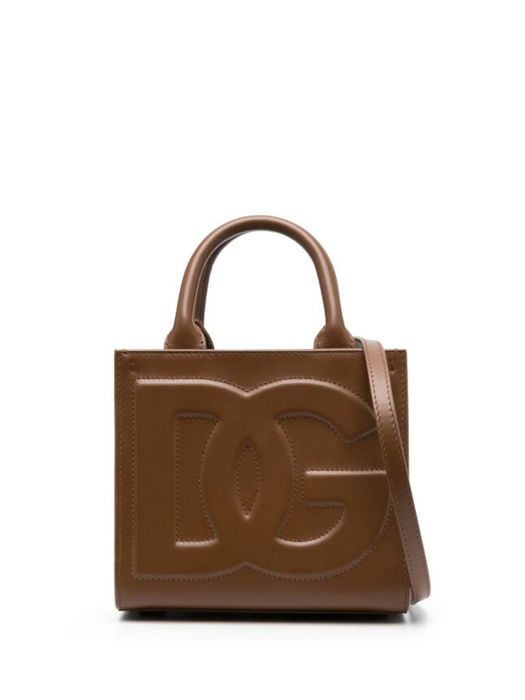 Dolce & Gabbana Borsa Sicily Media in Brown