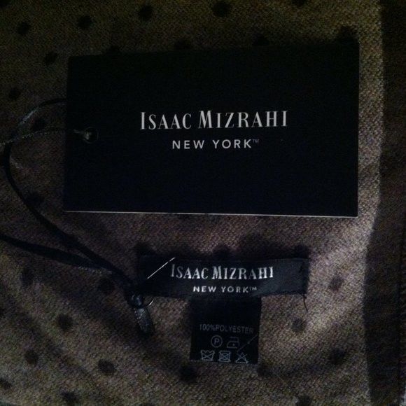 Isaac Mizrahi ISAAC MIZRAHI MEN'S NEW 100%POLYESTER SCARF 12 1/2" X 75" Size ONE SIZE - 5 Thumbnail