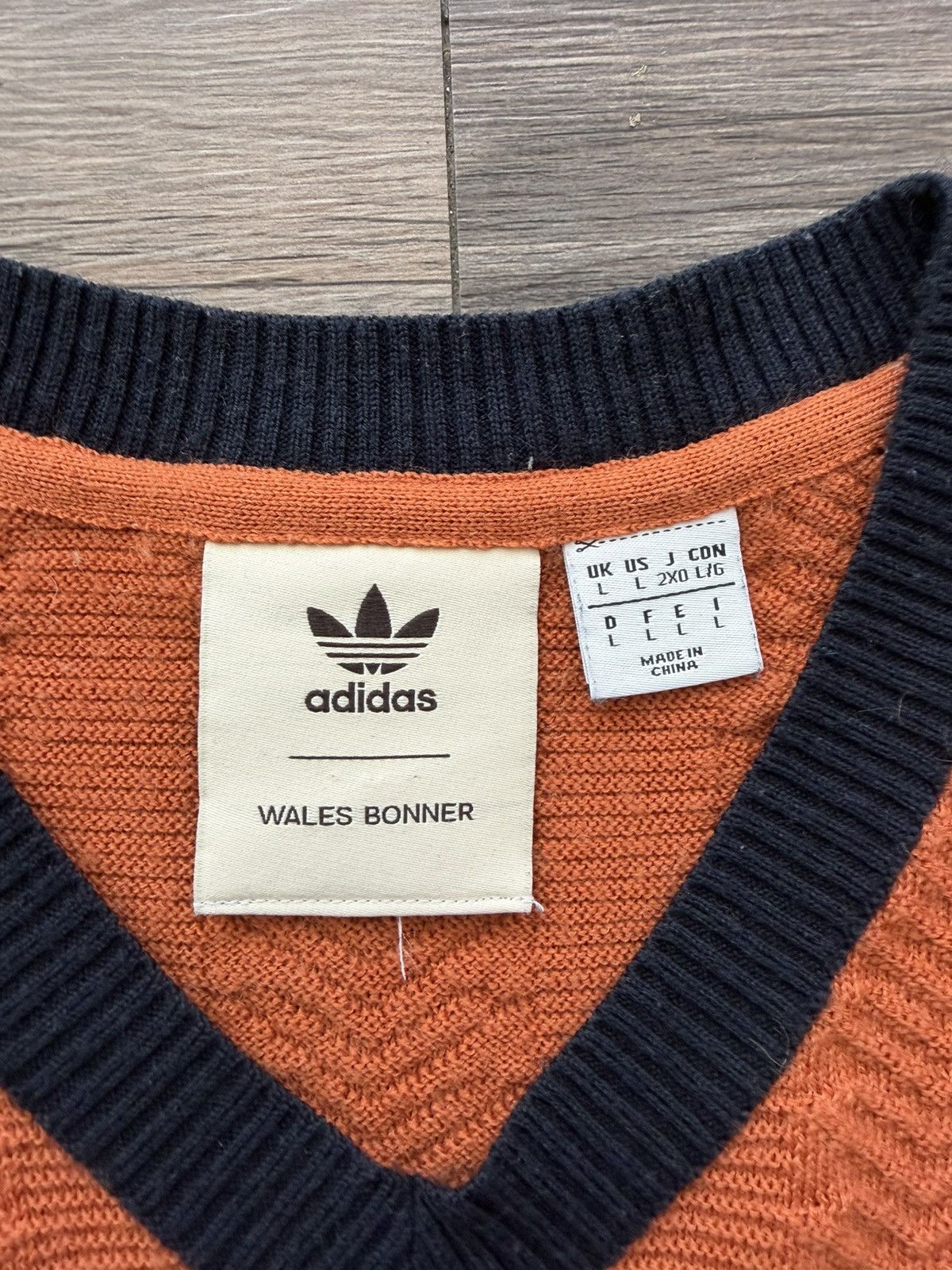 Adidas × Wales Bonner Wales Bonner Adidas Sweater Size US L / EU 52-54 / 3 - 3 Thumbnail